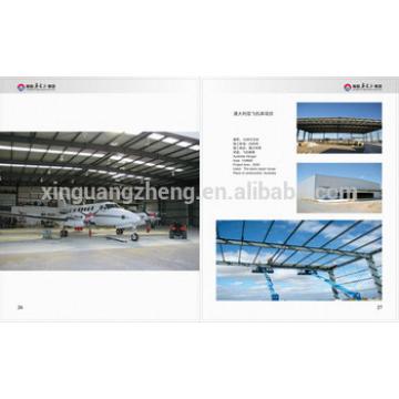 china prefab light steel hangar