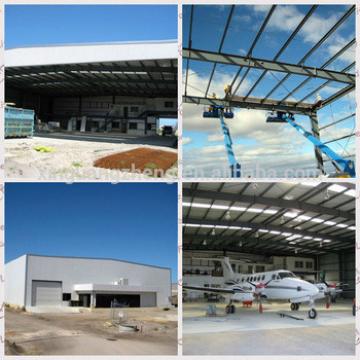 Prefab construction steel structure portable aircraft hangar