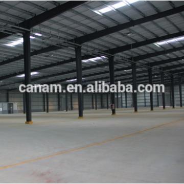 Prefabricated metal steel structure shed/godown design in shan dong china
