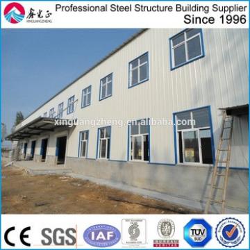 steel structure two story building/steel structure hotel building fabrication company in China