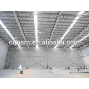 Steel structure warehouse, workshop with sandwich panel roof and wall