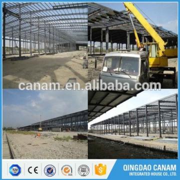 Hot sale prefabricated steel structure building logistic warehouse in Uzbekistan