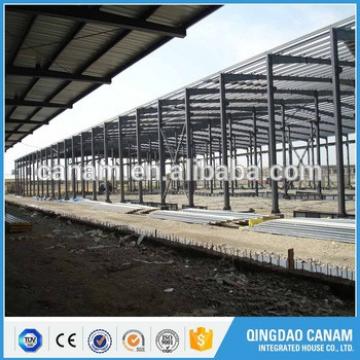 China supplier top prebuilt long span steel structure prefabricated warehouse building