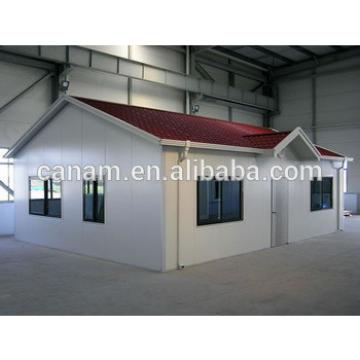 high quality ready made light steel structure house prefabricated home