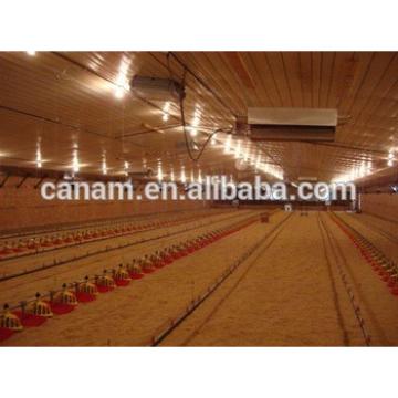 china supplier Prefabricated steel structure chicken house poultry farming