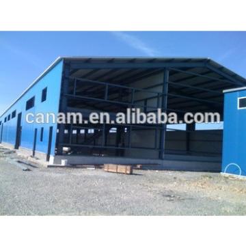 china prefabricated construction design steel structure factory shed