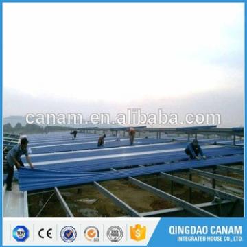 Modern Chinese steel structure building warehouse in USD with steel roof trusses
