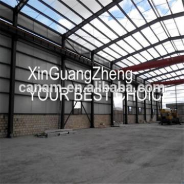 Commercial Cheap prefabricated steel structure building in warehouse by steel beam