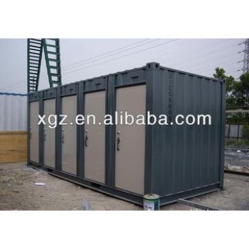 40 feet steel structure container house for mobile toilet