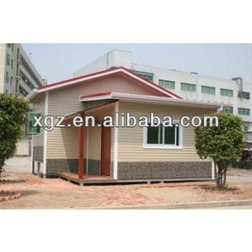 prefab light steel structure house/villa with high quality