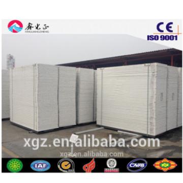 wall and roof EPS/PU rock wool sandwich panel board used for steel house