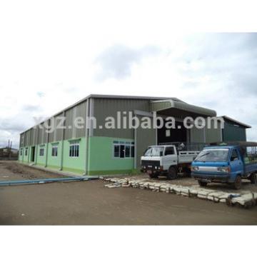 cheap lightweight prefabricated workshop building construction material