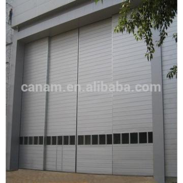 Automatic sliding aircraft hangars doors