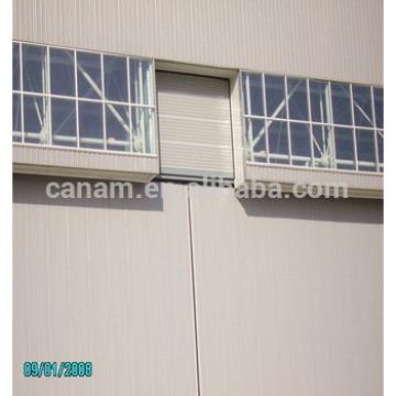 Large span heavy steel structure sliding aircraft hangar door