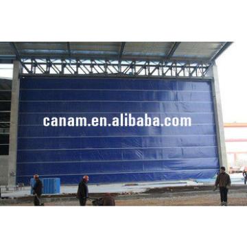 PVC Fabric Lifting Folding up Mega Shipyard Door