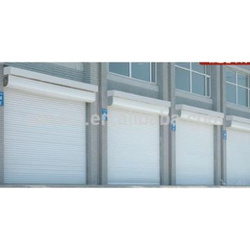 Manual or electrical control vertical commercial roller shutter door