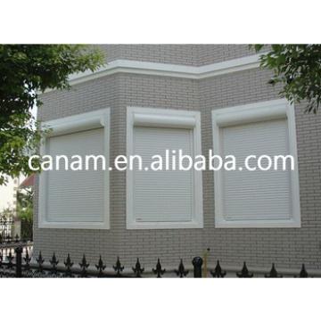 Aluminum remote control roller shutter window