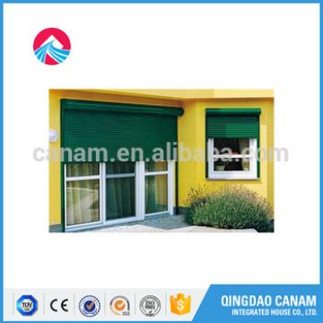 Window metal rolling shutter with motor