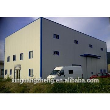 large span steel structure and 0.5mm PPGI panel warehouse