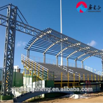 Fabricated H steel structure members onsite assembled project