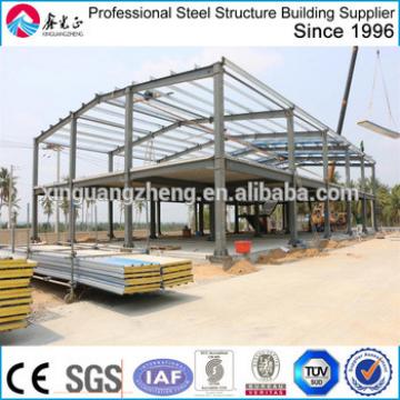 steel warehouse two storey building plan project