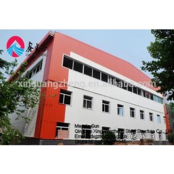 steel structure double storey warehouse
