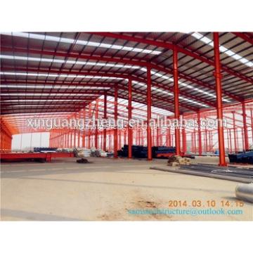 Prefabricated low cost structural steel prefab warehouse construction