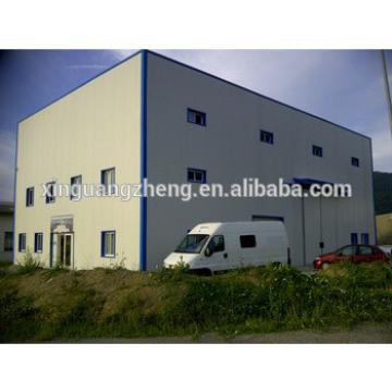 two story prefabricated rice finished warehouse