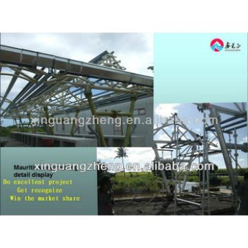 Low cost modern steel structure workshop/plant/building