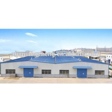 high quality prefab steel modern warehouse project, customized steel hangar