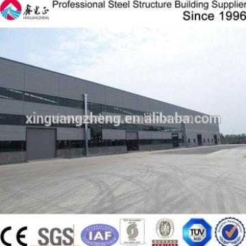 prefabricated building modern light steel structure frame warehouse shed