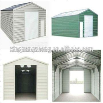 Steel structure car shed/building/garage/poutry shed/hanger/tools shed