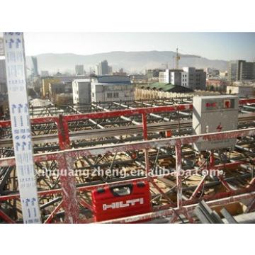 light steel structure prefabricated commercial center construction