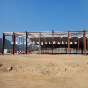 steel structure farm sheds design and construction with galvanized steel sheets