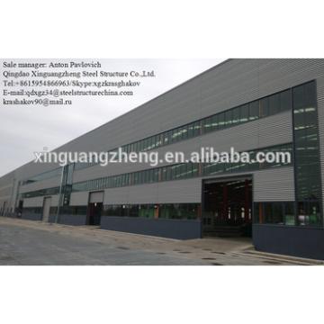 Steel I-beam structure China prefabricated logistic warehouse