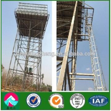 galvernised steel structural frame water tank steel tower rack