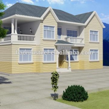 luxury steel prefab residential villas