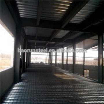 Pipe frame steel structure and steel structure fabricated warehouse