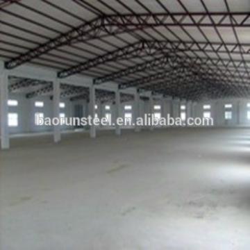 Light steel structure warehouse building steel frame factory