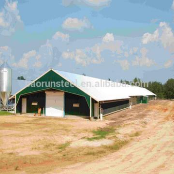 Prefabricated high strength steel structure poultry farming