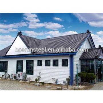 durable Light Steel Structure villa with light gauge steel roof truss