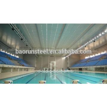 steel structure for swiming pool roof