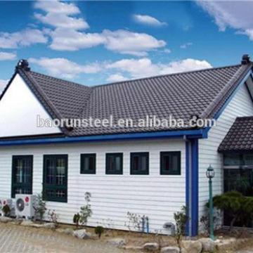 2015 modern design type steel frame Ready made house/easy and fast install house