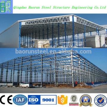 Long span pre-engineered metal structure warehouse