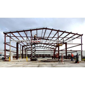 pre-engineered steel shop building