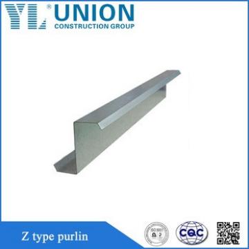 Galvanized steel z channel/purlin c purlin/z purlin design