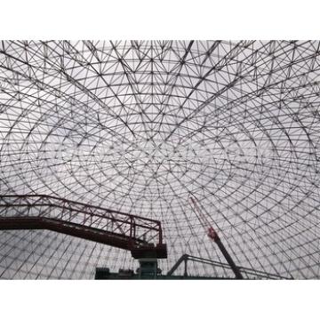 Good Quality Free Design Prefab Grid Structure Curved Steel Roof Trusses