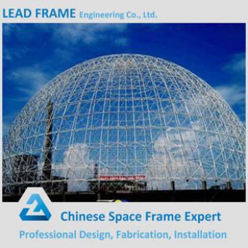 Steel Space Frame Prefab Dome House for Coal Yard Storage
