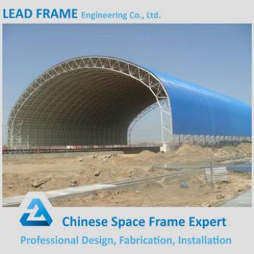 Waterproof outdoor space frame for coal shed