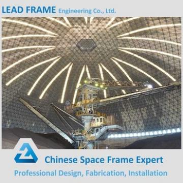 Prefabricated Steel Space Frame Storage Of Coal